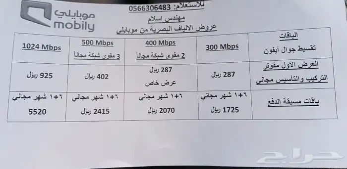 موبايلي فايبر 3