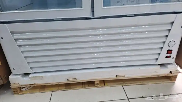 ثلاجة عرض بابين جنرال 620 لتر باب زجاج 3