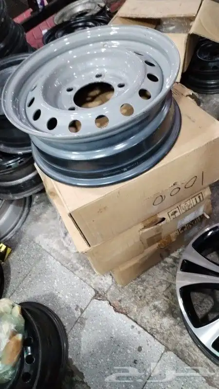 جنوط حديد جيب هلل جديد اصلي وكاله مقاس 16 7