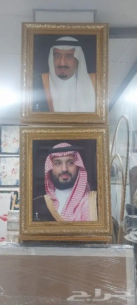 لوحات جدارية ملكيه)لوحات للملك والامير لوحات تراث 9