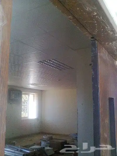 مقاول سقف مستعار 60   60 جبس بورد سمنت بورد دهانات 7