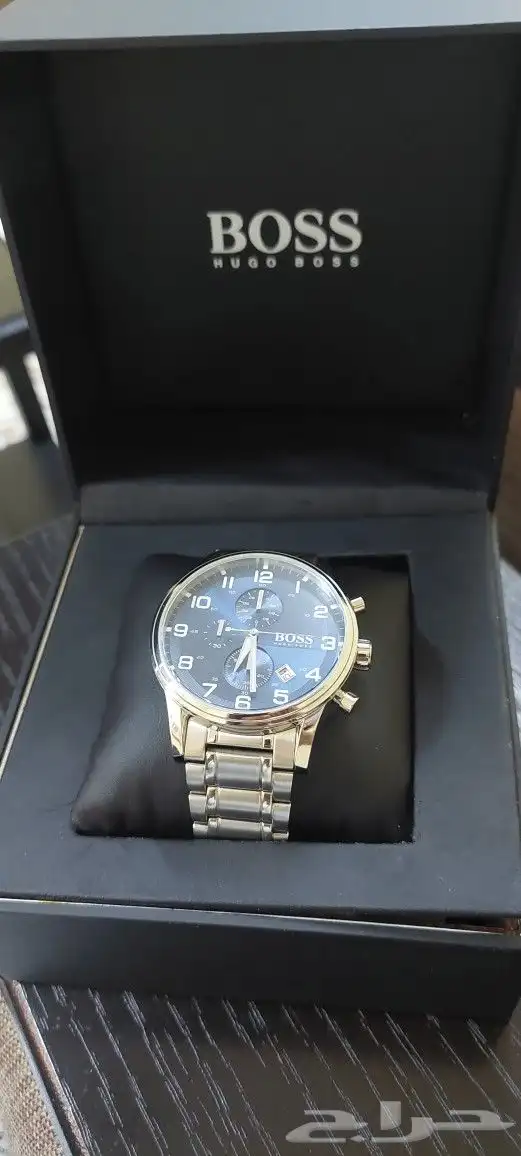 New Boss Chronograph Watch in Box priced at 1600 Riyals 0