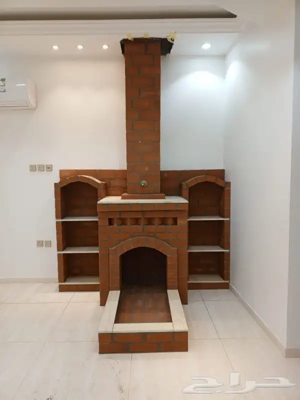 معلم المشبات تلبيس للرخام ومشب نار طوب احمر اليمامة شويات 3