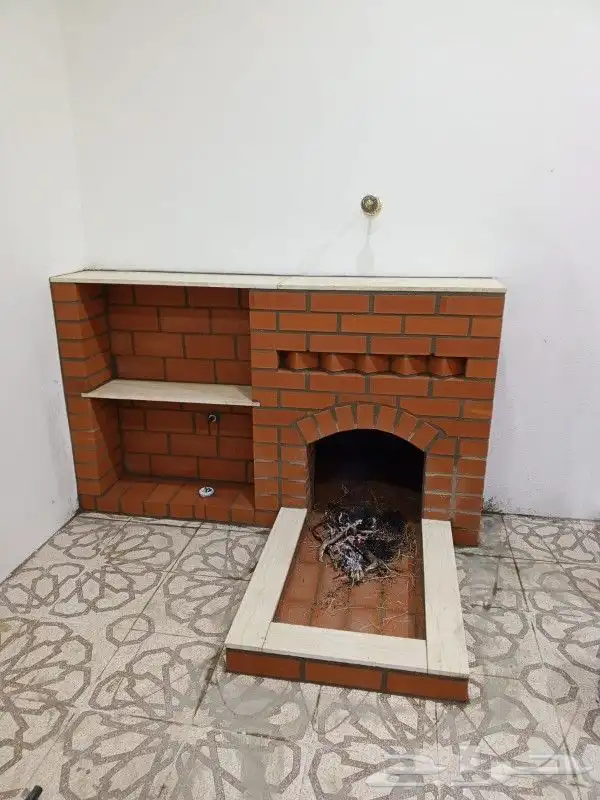 معلم المشبات تلبيس للرخام ومشب نار طوب احمر اليمامة شويات 4