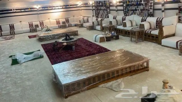 تفصيل الخيام الملكي والعادي فك وتركيب الخيام تلبيس الخيام ال 2