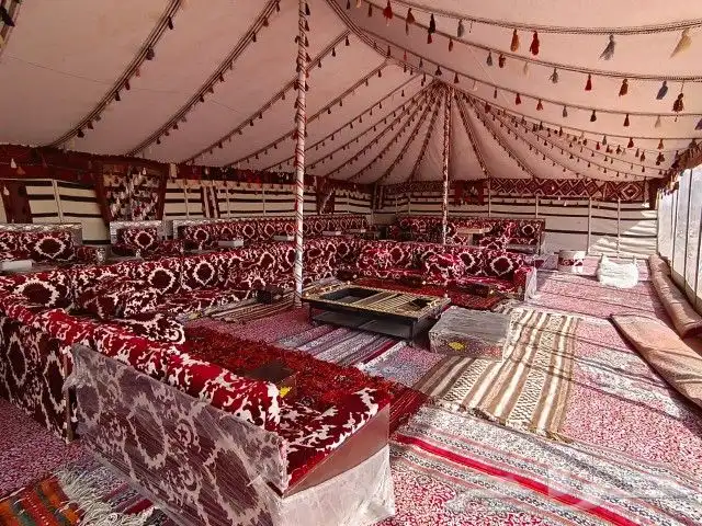 تفصيل الخيام الملكي والعادي فك وتركيب الخيام تلبيس الخيام ال 0