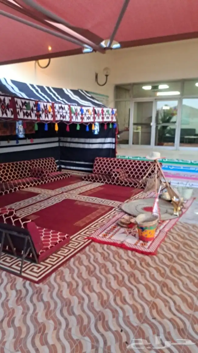 تأجير بيت شعر وديكورات 2