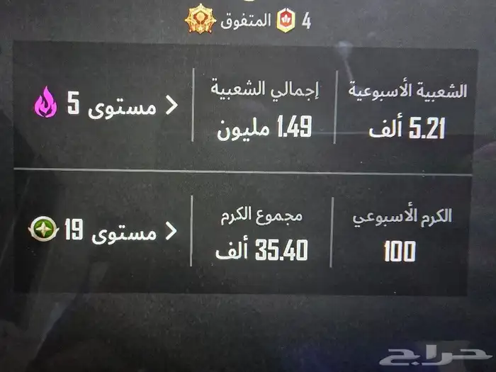 حساب ببجي مميز للبيع 22