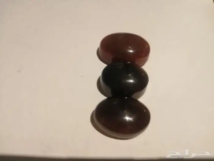 ثلاث احجار عقيق يماني 0