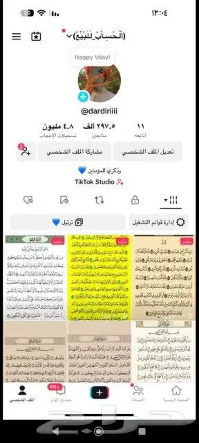حسابات تيك توك للبيع 3