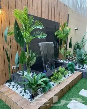 عمل شلالات مائيه 1