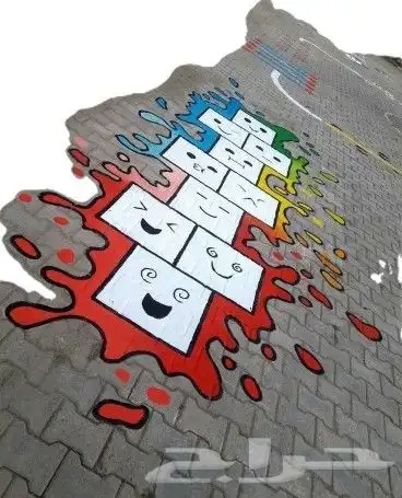 رسام ارضيات وحوائط مدارس فعليات مهرجانات احواش 3