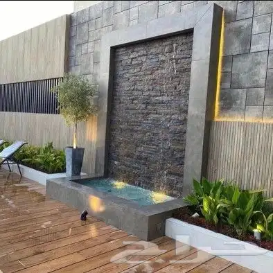 عمل شلالات مائيه 5