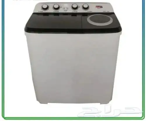 غسالة جنرال جولدي حوضين سعة 6 0