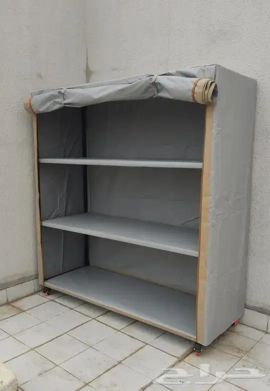 دولاب تخزين عزبة دواليب ارفف 4