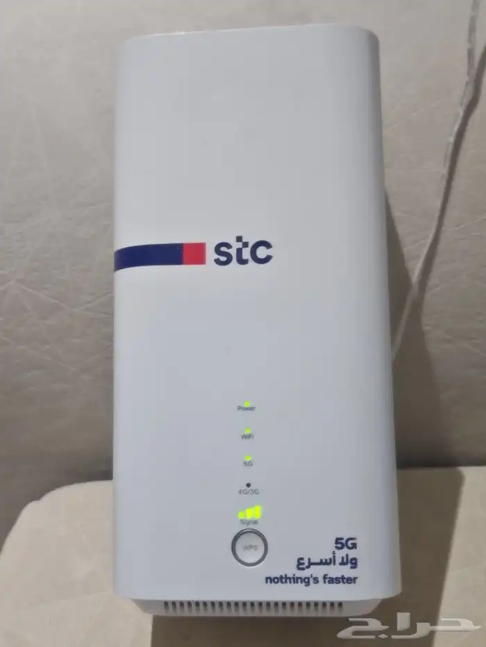 راوتر stc 5g مع الكرتون نظيف ع الشرط 0