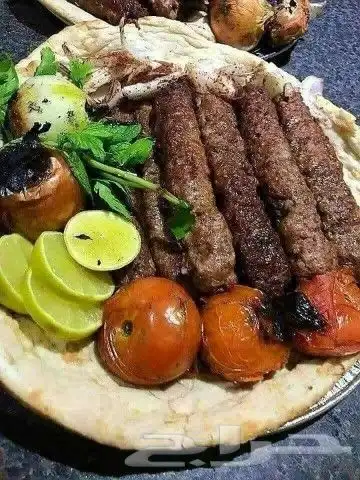 معلم مشويات خارجية مشوي شواي شواء مقلقل دوار السعادة حميس 4