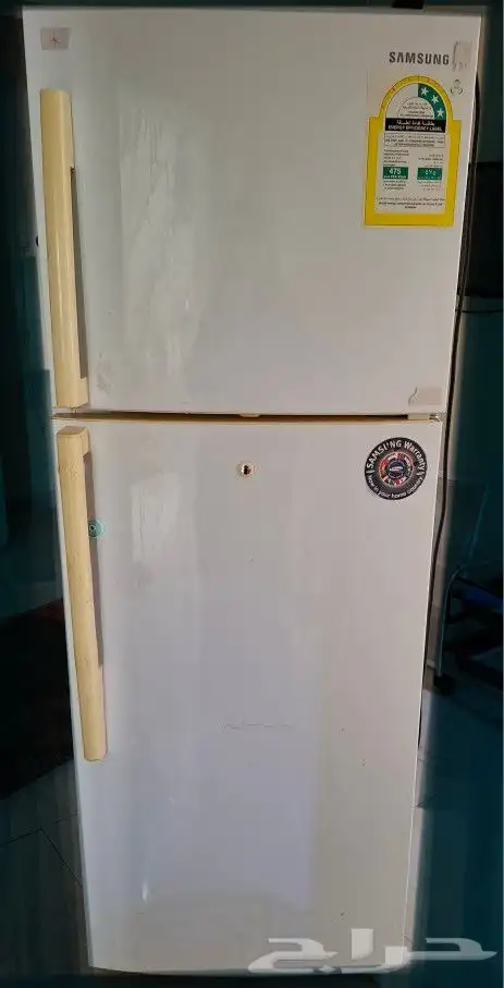 ثلاجه سامسونج ب400 ريال الفريزر 100  والتبريد للثلاجة متوسط 0