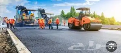 مقاول اسفلت جديد ومقشور توريد وتنفيذ لأعمال الطرق والشوارع 6
