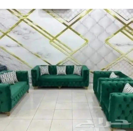 السلام عليكم ورحمة وبركاته تفصيل تنجيد وتلبيس بكل انواع كنب 2