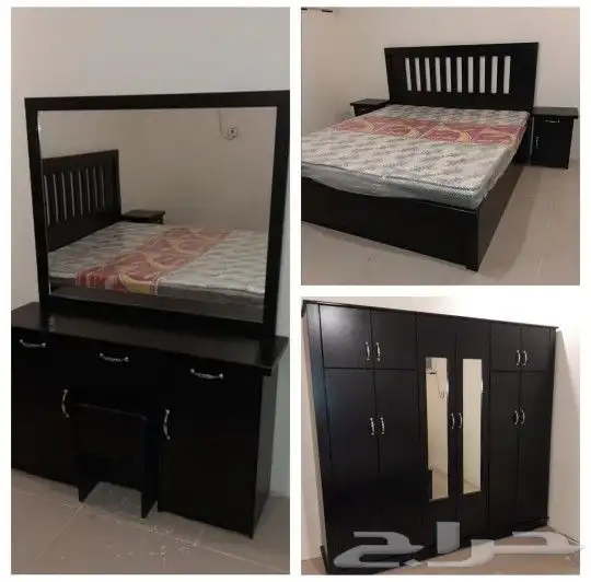 غرف نوم جديد وطني ست قطع 8