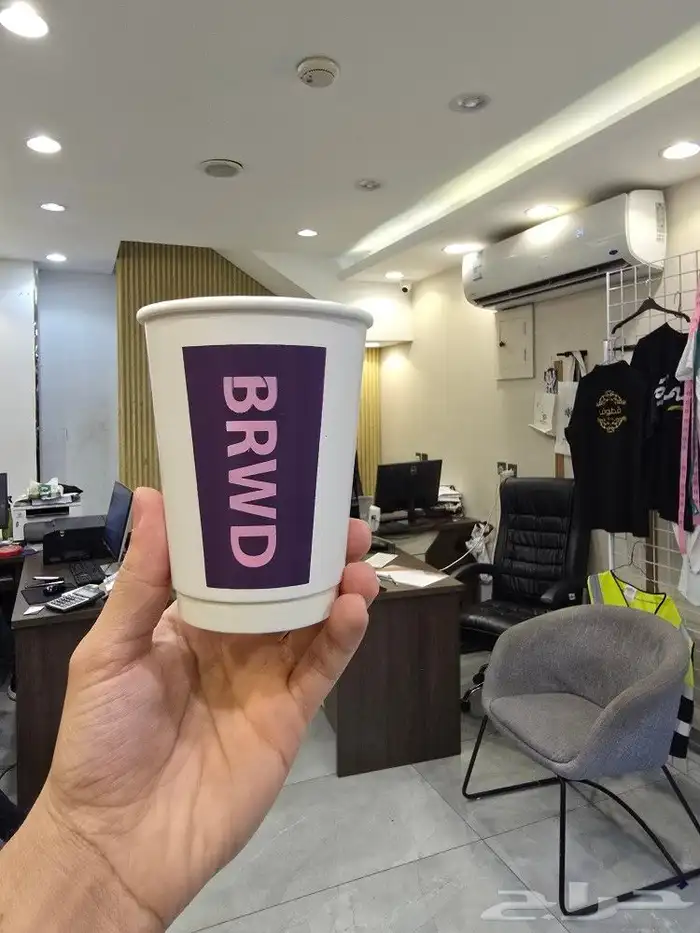 طباعة أكواب ورقية كوب أكواب مطبعة كوب مطبعة أكواب ورقية ملون 9