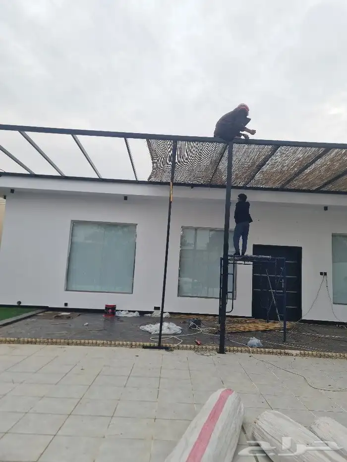 مظلات تراثيه مظلات خيزران مظلات سعف نخيل مظلات بامبو 2