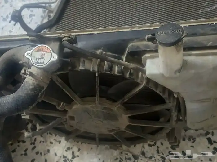 مروحت رديتر مع رديتر مياه ورديتر مكيف النترا. موديل 2014 2