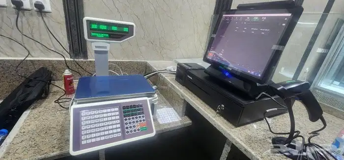 أجهزة كاشير وبرامج محاسبية ميزان باركود قارئ باركود طابعة با 2