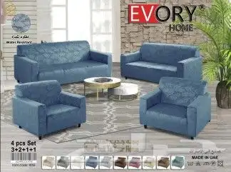 غطاء كنب مخمل مقاوم للماء محفور 5