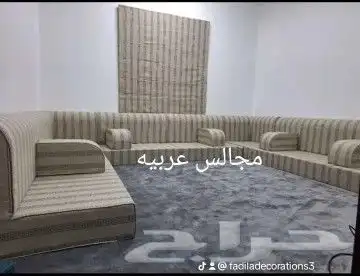 تفصيل وتنجيد كنب ستائر مجالس عربيه وخشبيه ستائر واي في 3