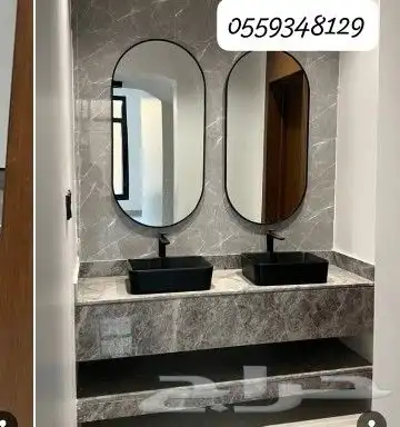 مغاسل طبيعي صناعي بديل خشب بديل الرخام 6