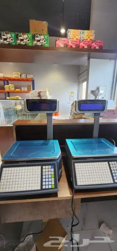 أجهزة كاشير وبرامج محاسبية ميزان باركود قارئ باركود طابعة با 4