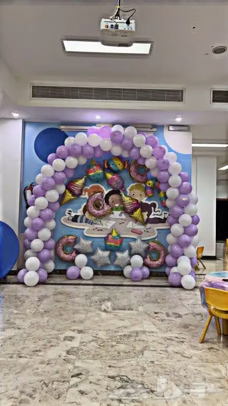 اقواس بلونات بلونات راقصه للأيجار اليومي 2