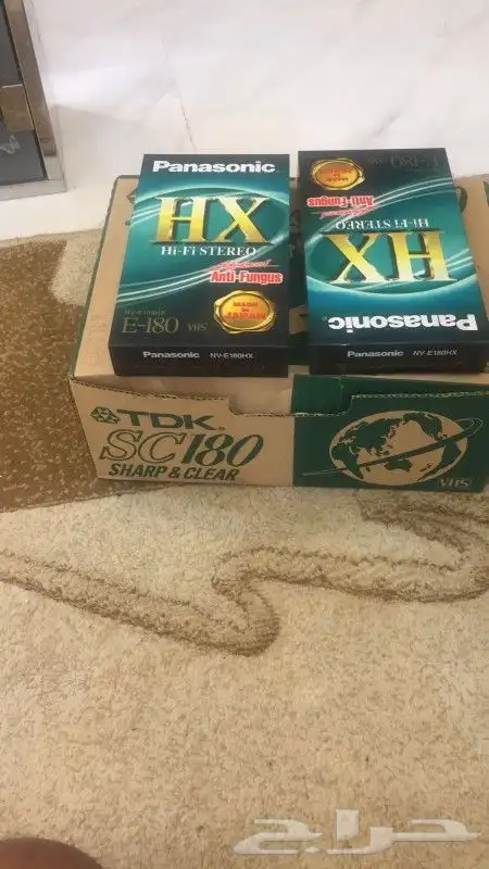 أشرطة فيديو جديده فاضيه للبيع 1