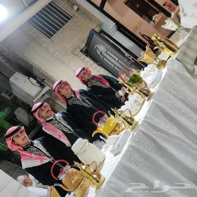 قهوة الشرقيه للضيافة الملكيه قهوجيين وصبابين رجال ونساء 7