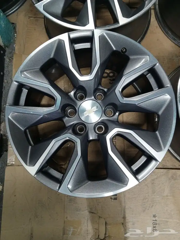 جنوط تاهو شيفروليه موديل 2022اصلي وكاله مقاس 20 5