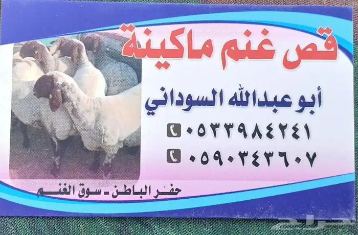حلق غنم ماكينة 0