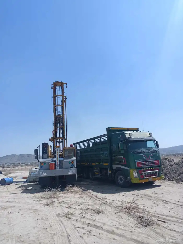 حفار أبار ارتوازية. مواسير. ونش وهندل. 2