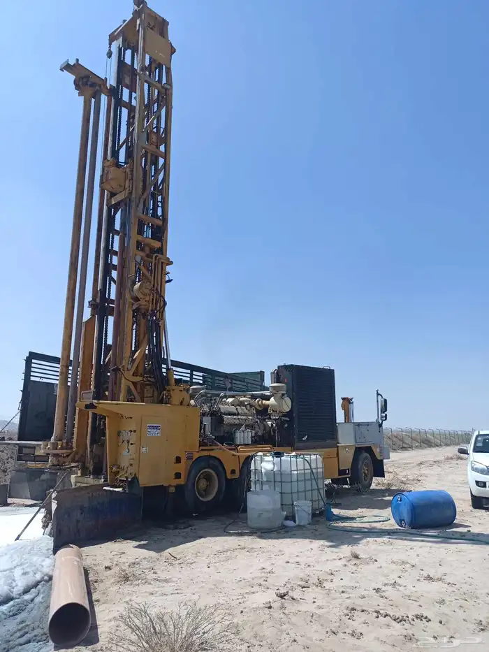 حفار أبار ارتوازية. مواسير. ونش وهندل. 3