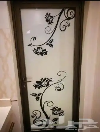 تفصيل ابواب المنيوم دبل جلاس سكريت حسب الطلب 0