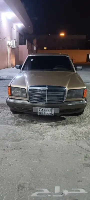 سياره مرسيدس ممتازه موديل 1988 3