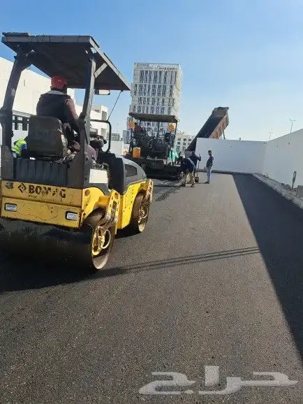 اعمال الاسفلت والتربة 1