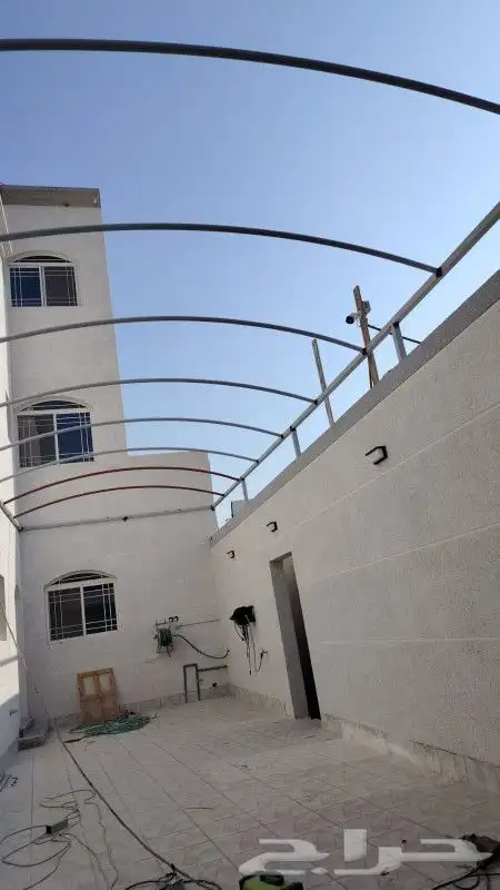 جميع انواع الحداده سواتر مظلات برجولات تغطيه مسابح هناجر 8
