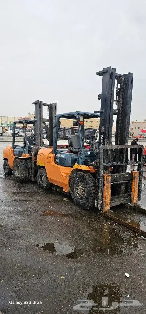 رافعة شوكية فوركلفت للايجار ورافعه يدوية جاك 4