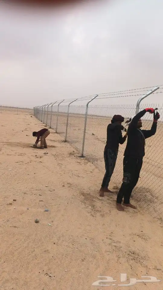 تركيب شبوك المزارع والمحاجر 2