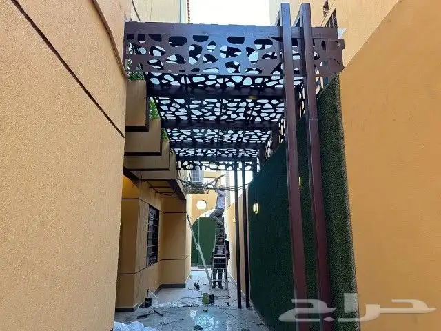جميع انواع الحداده سواتر مظلات برجولات تغطيه مسابح هناجر 0