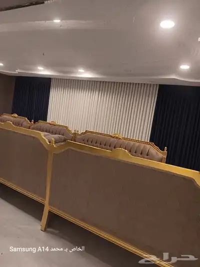 الركن الراقي تفصيل جميع انواع لكنب وستاير وتنجيد جميع الكنب 1
