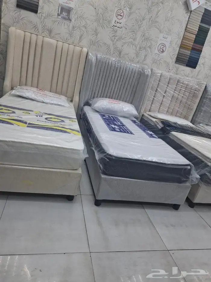سرر خشب دولاليب مخدات مفارش جميع المقاس متواجد توصيل داخل ال 1