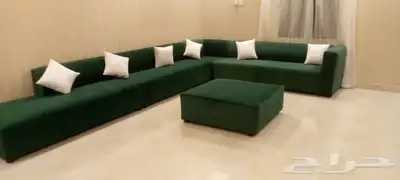 الركن الراقي تفصيل جميع انواع لكنب وستاير وتنجيد جميع الكنب 5